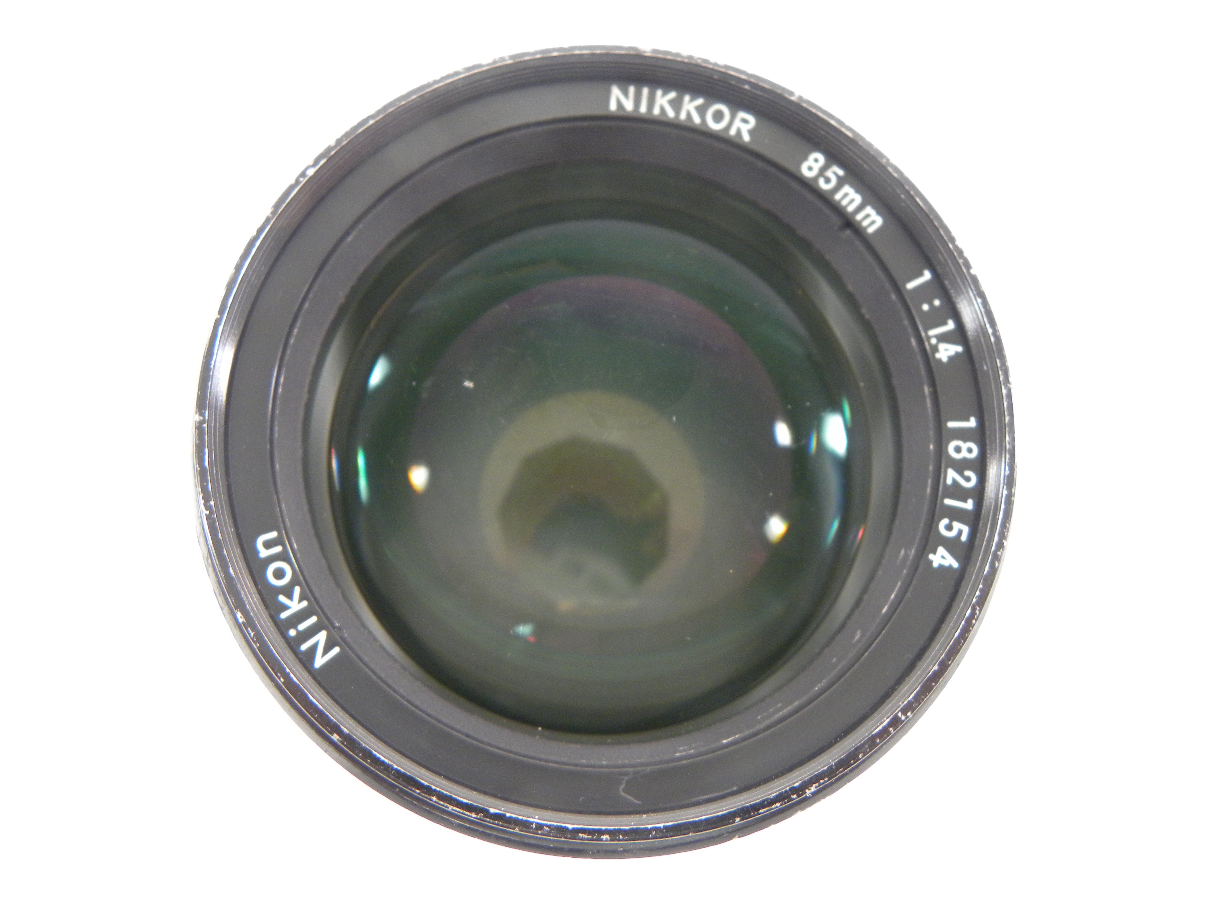 Nikon Nikkor 85mm f1.4 Ais F Mount