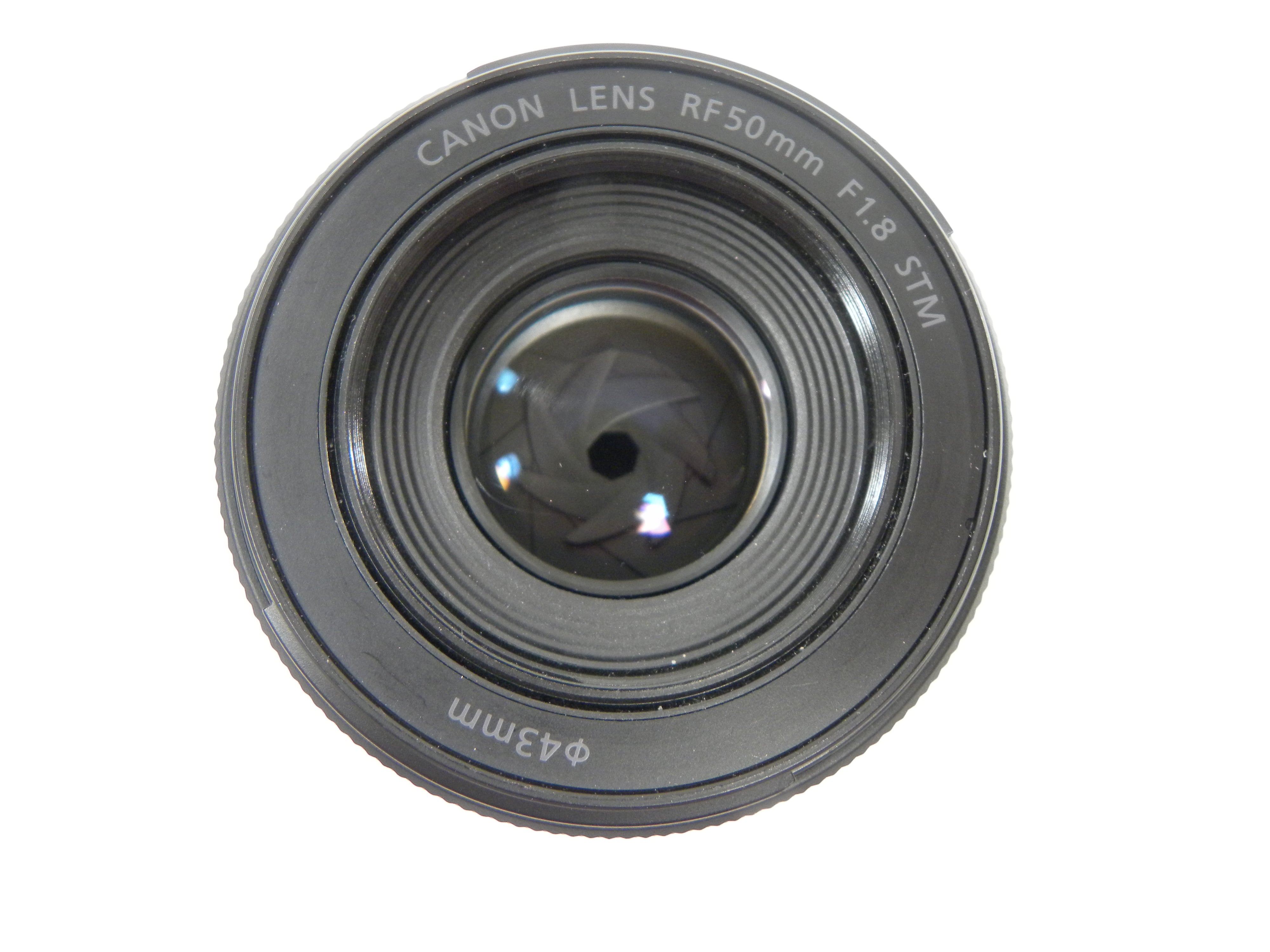 Canon RF 50mm f1.8 STM lens