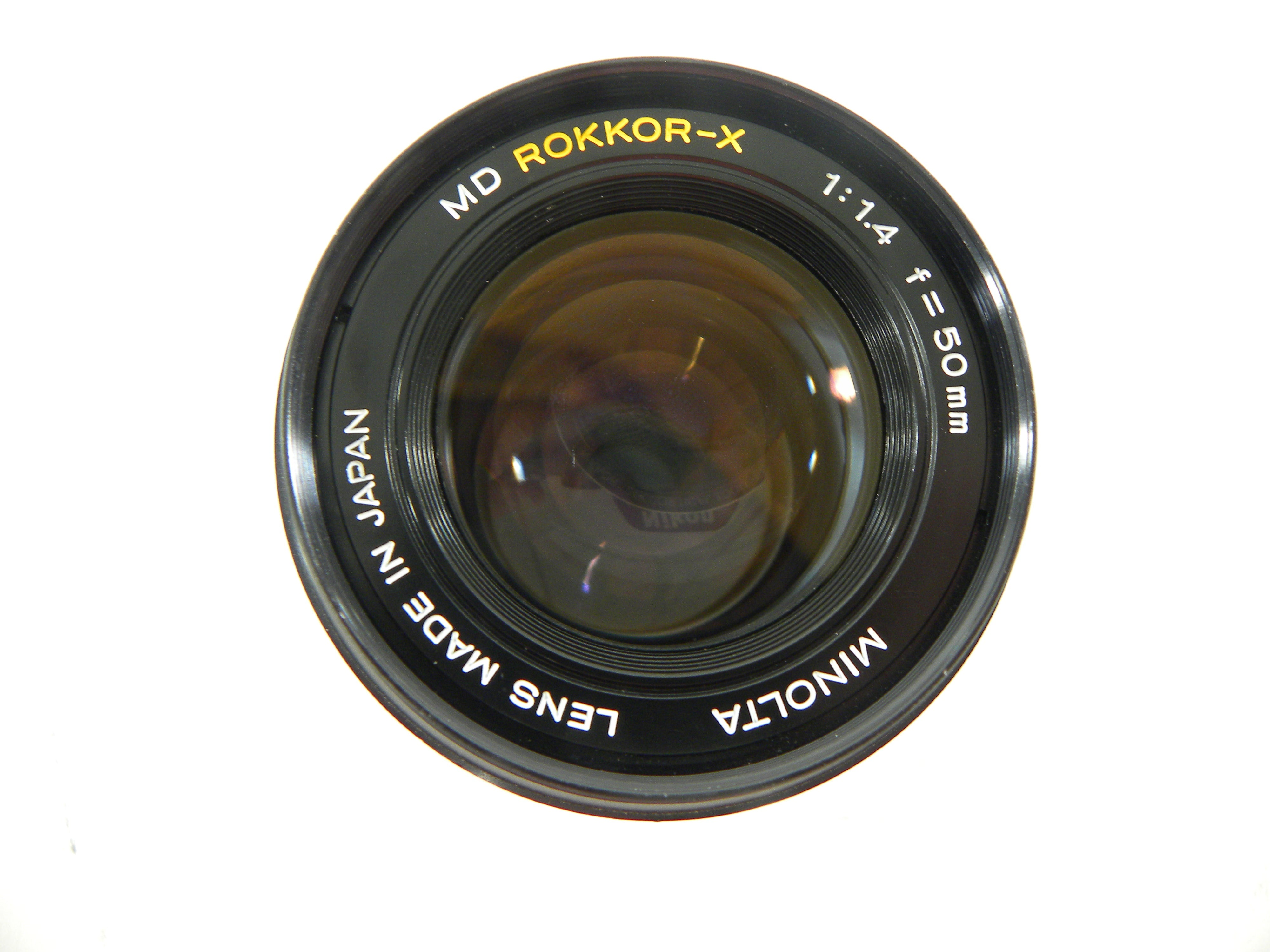 Minolta MD Rokkor-X 50mm f1.4