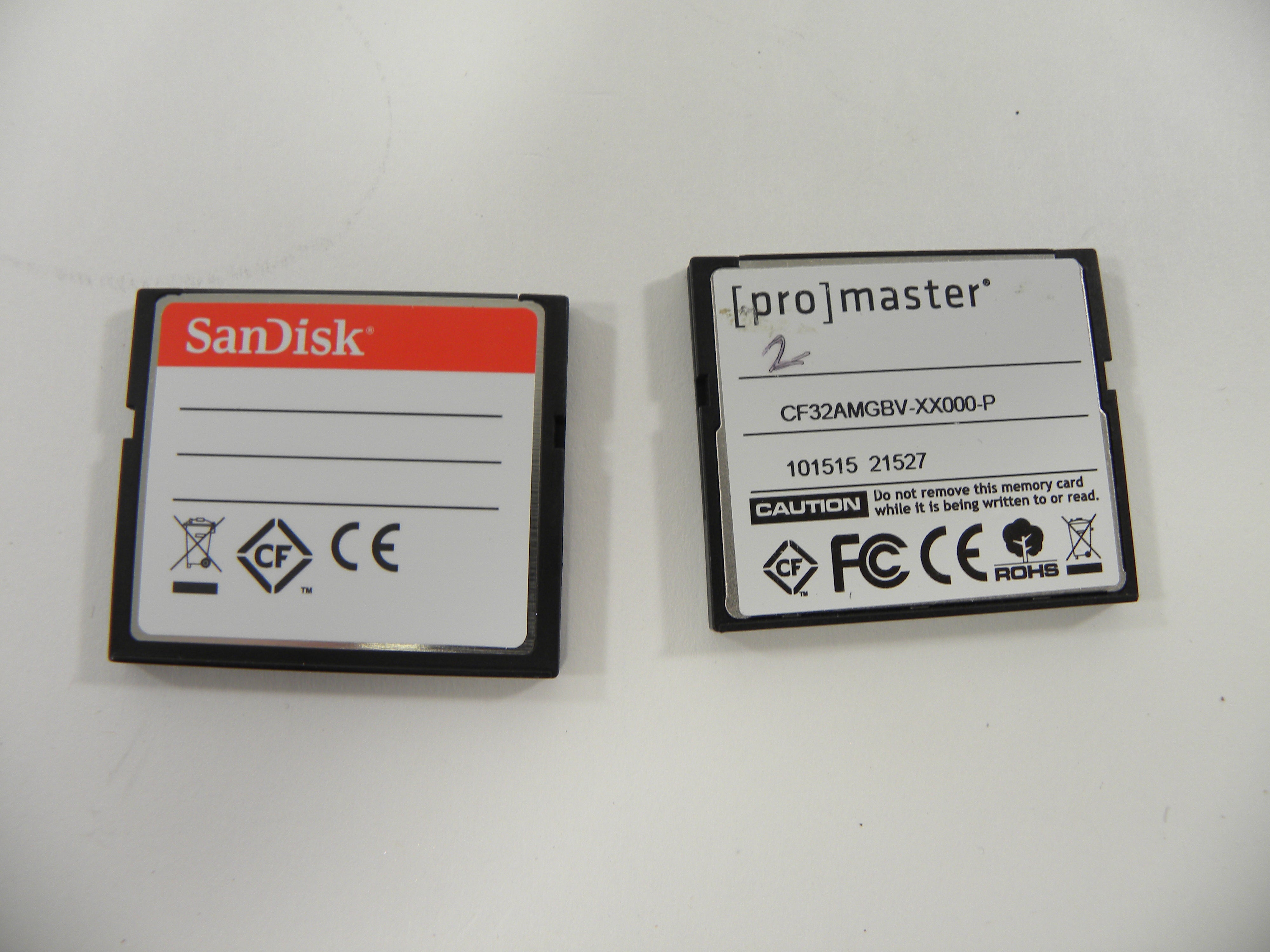 32GB CF Memory Card