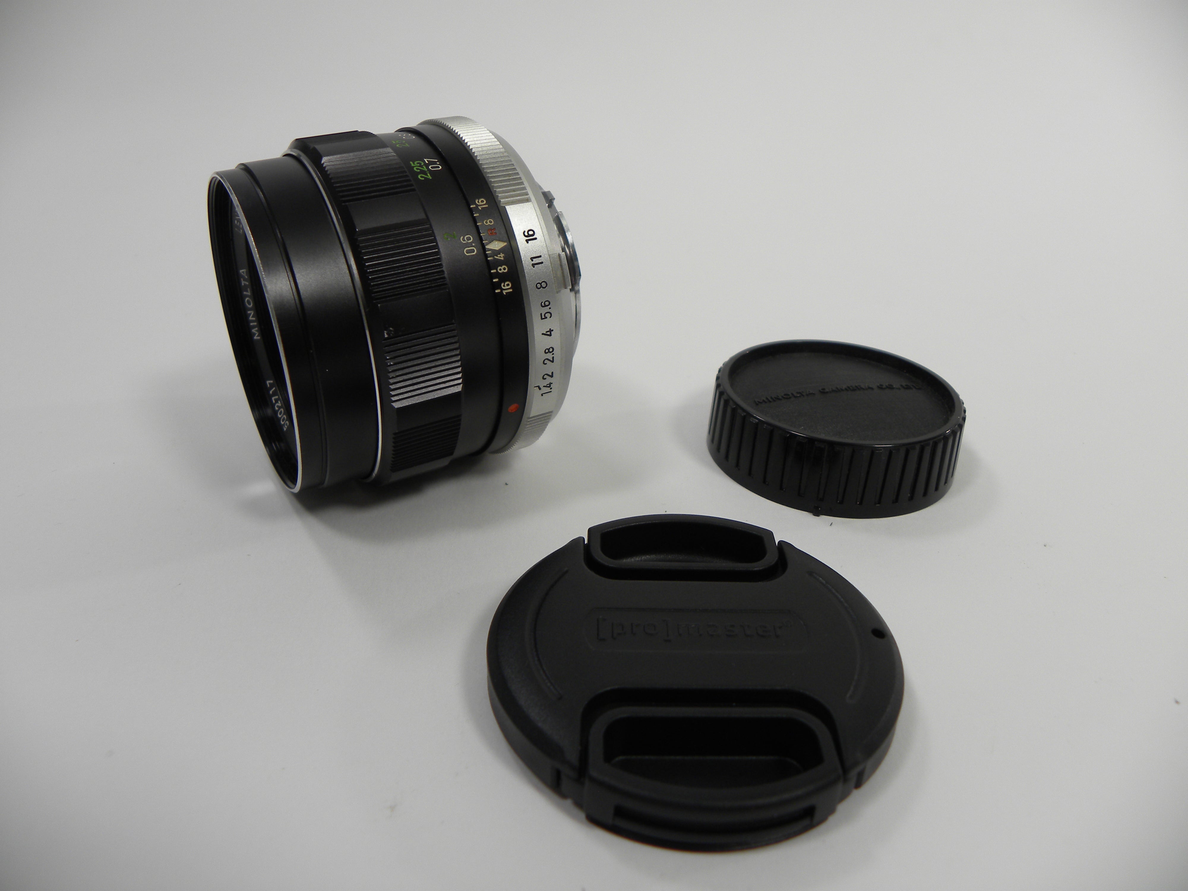 Minolta MC Rokkor-PF 58mm f1.4