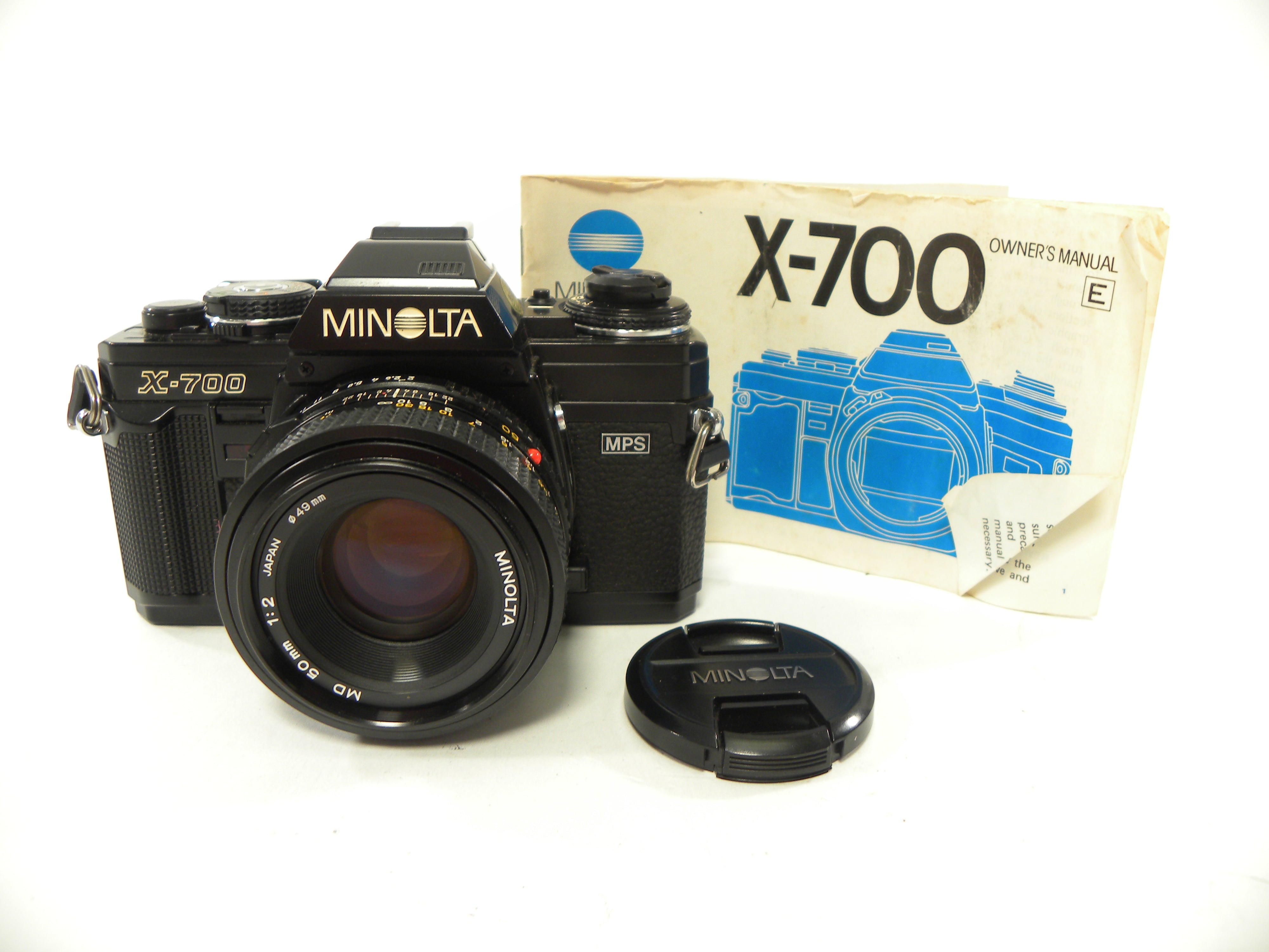 Minolta X-700 35mm SLR w/MD 50mm f2