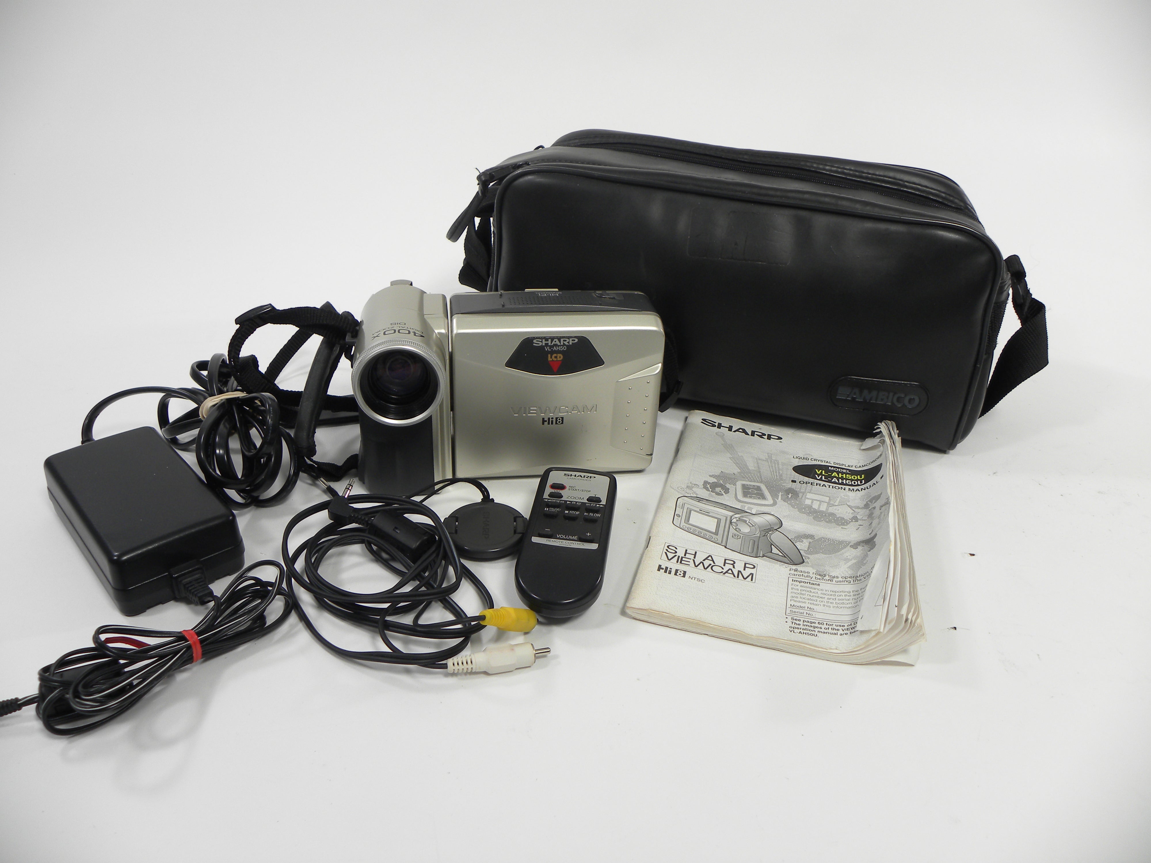 Sharp Viewcam VL-AH50U Hi8 Camcorder