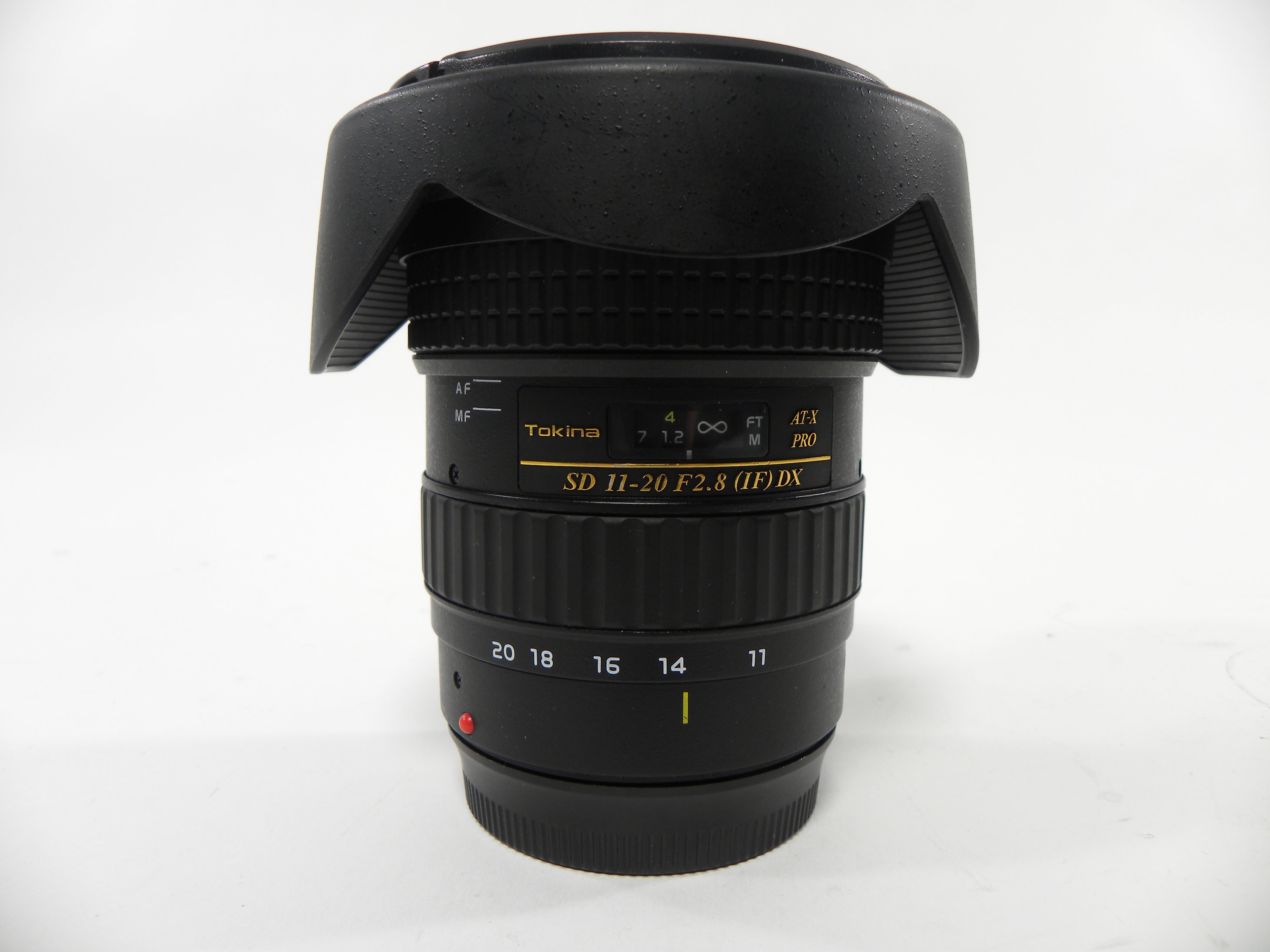 Tokina AT-X Pro SD DX IF 11-20mm f2.8 Canon EF Mount