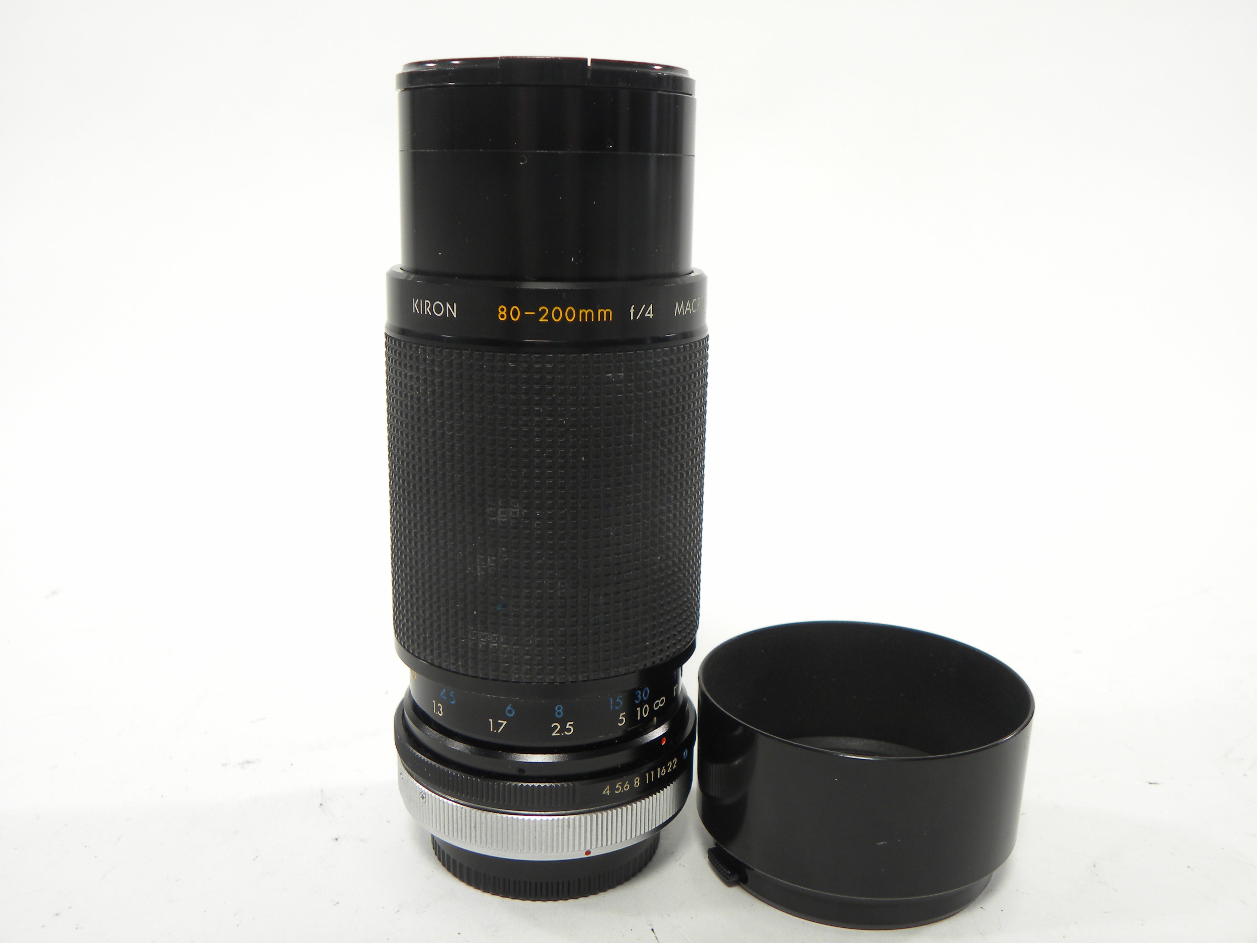 Kiron 80-200mm f4 Macro Canon FD Mount
