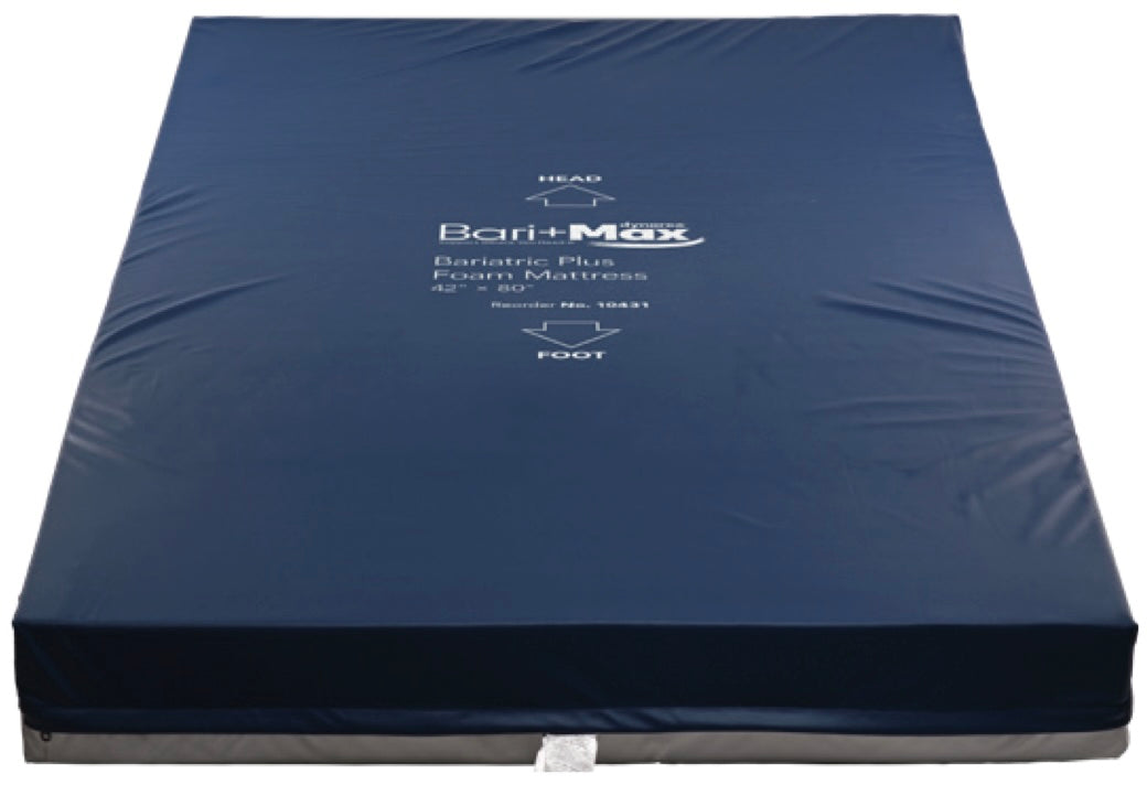 Bariatric Plus Foam Mattress. 42"L x 80"W x 6"H