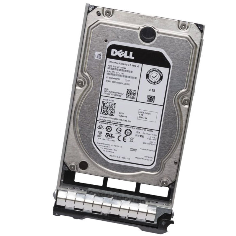 Dell P1V8C 4TB 7.2K RPM SATA-6GBPS 512n 3.5" Internal Hard Drive For 14g Poweredge Server