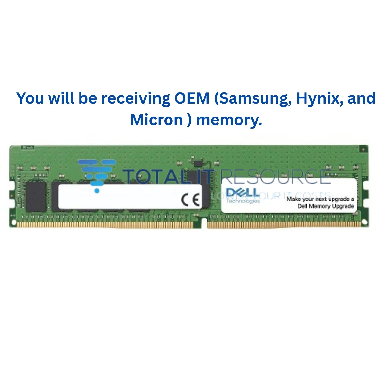 SNPP2MYXC/64G AA810828 Dell Memory Upgrade - 64 GB - 2Rx4 DDR4 RDIMM 3200 MT/s