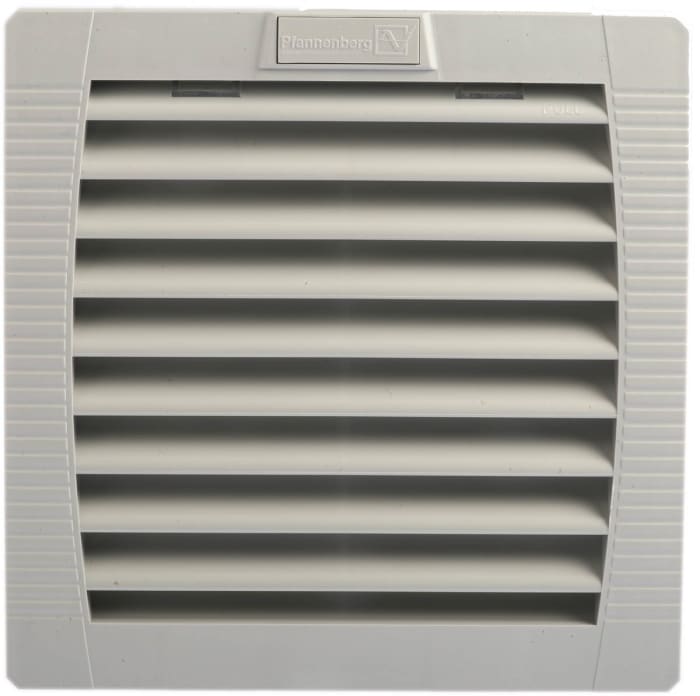 Pfannenberg PF 22.000 Series Filter Fan, 115 V ac, AC Operation, 61m³/h Filtered, 178.5m³/h Unimpeded, IP54, 145 x 145mm