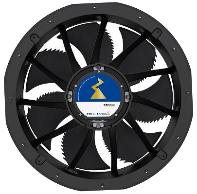 ZIEHL-ABEGG ZN080-ZIQ.GQ.VP73 Axial Fan | 4.0KW Heavy-Duty | 380/480V