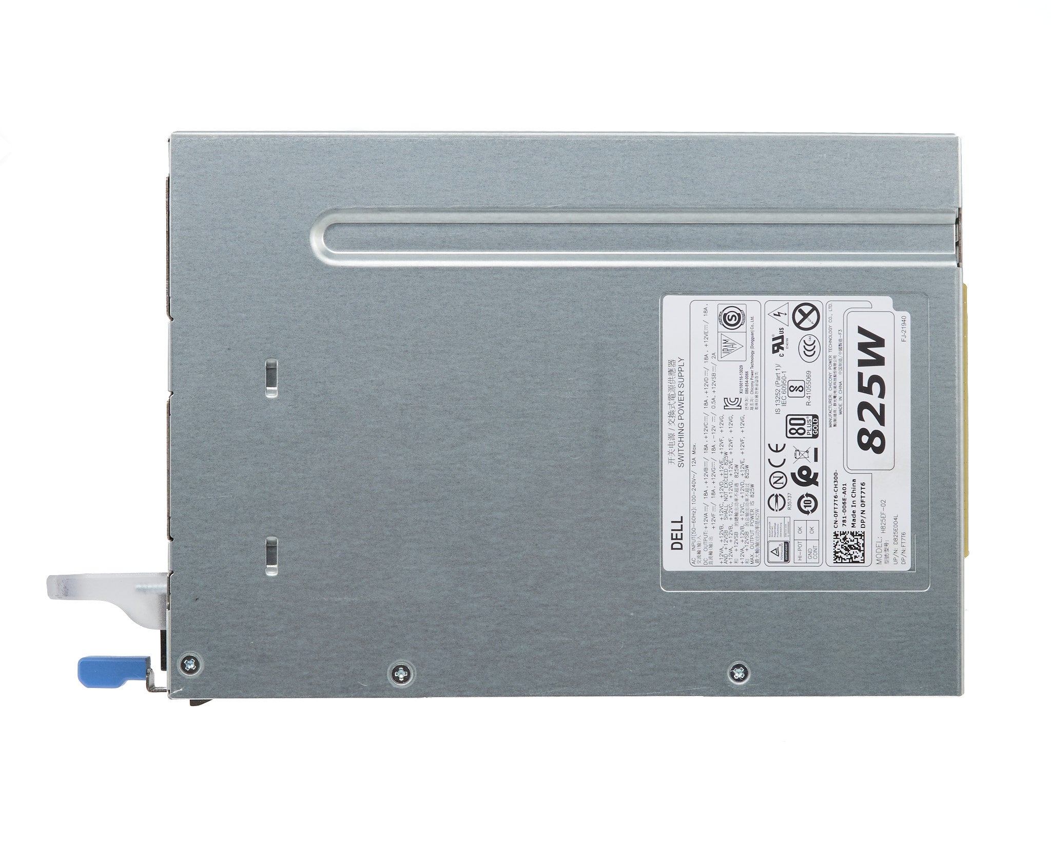 Dell Precision 825W 80 Plus Gold Power Supply for T5810 / T7910