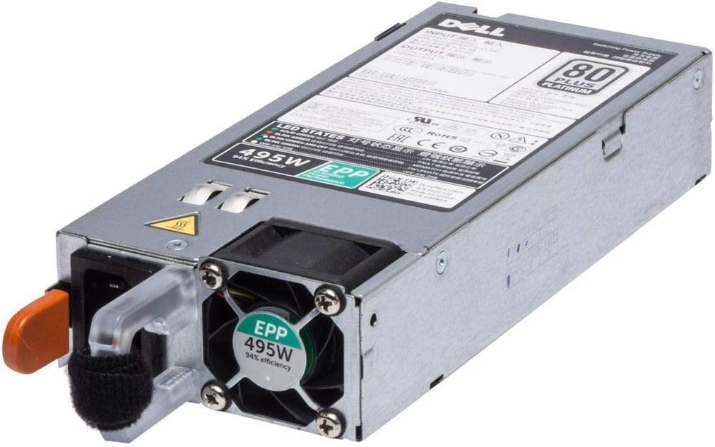 Fuente GRTNK 0GRTNK d495e-s1 dps-495bb a FUENTE DE ALIMENTACIÓN DELL POWEREDGE 495W 80 PLUS PLATINUM