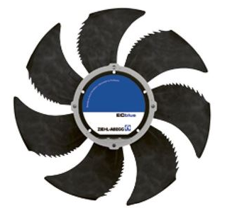 FN050-ZIQ.DC.V7P2 ZIEHL-ABEGG Axial Fan 3~380-480V 50/60Hz 1.00kW 1.70-1.35A 1550Rpm