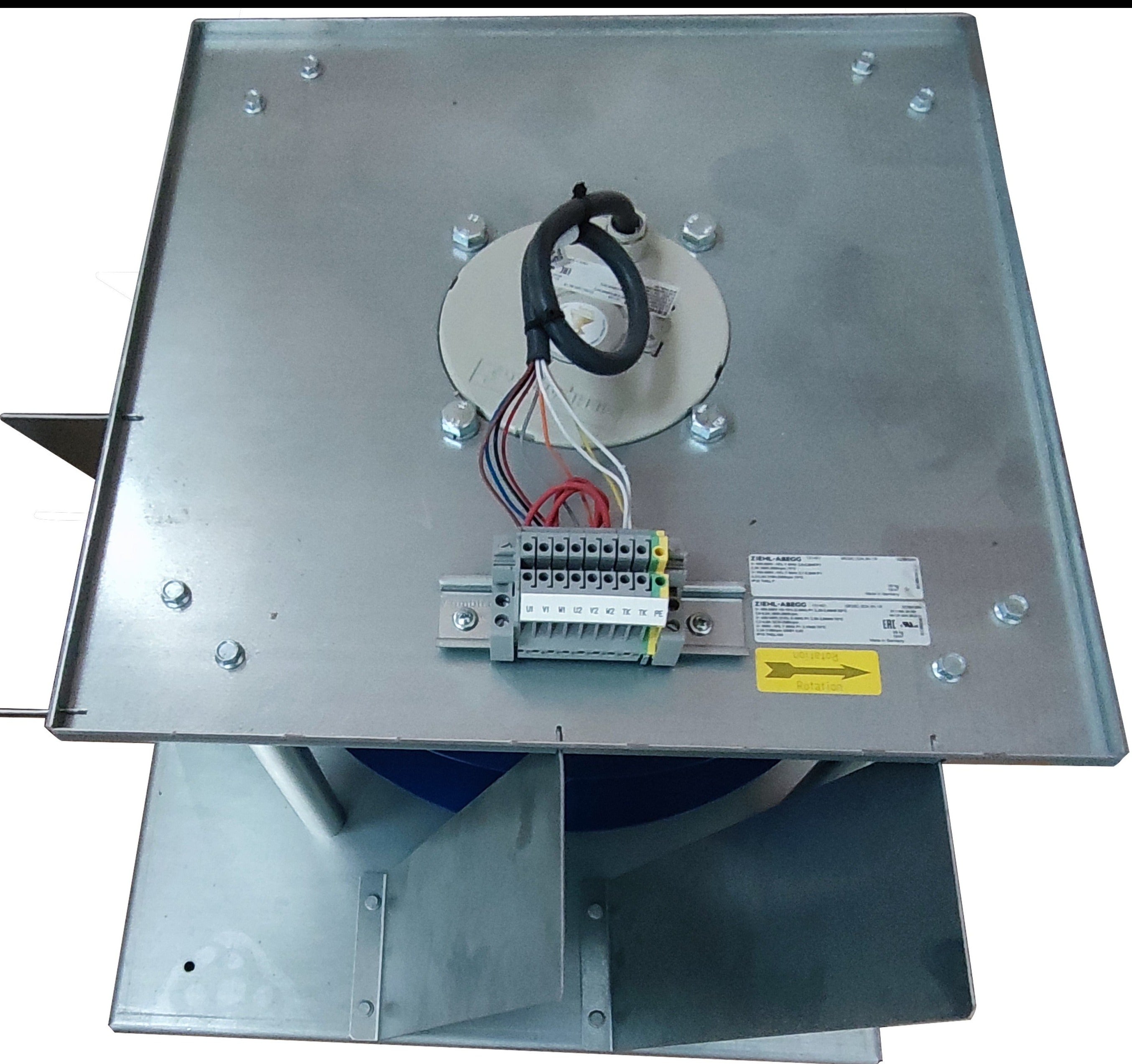 GR35C-2DK.6N.1R ZIEHL-ABEGG centrifugal 400-690V,50/60Hz 3.6KW 5.2A 3380rpm