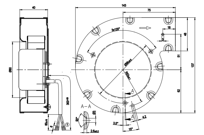 G1G097-AA07-01 Ebm Papst Centrifugal Fan