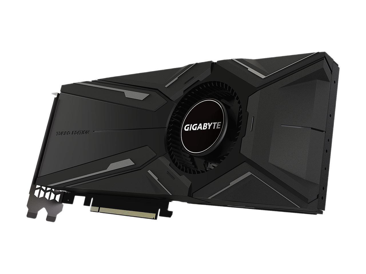 GIGABYTE 8GB GV-N2080TURBO OC-8GC GeForce RTX 2080 TURBO OC 8G Graphics Card, Turbo Style Fan 8GB 256-Bit GDDR6 Video Card - GV-N2080TURBO OC-8GC