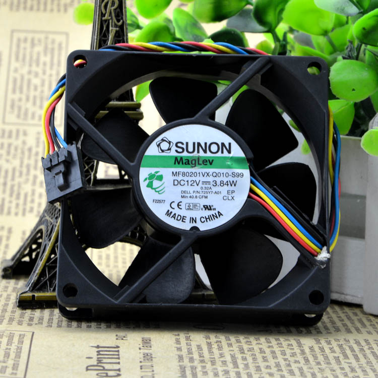 SUNON MF80201VX-Q010-S99 80x80x20mm 12V DC Axial Cooling Fan