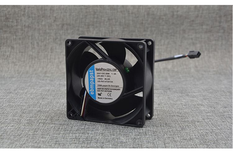 ebm-papst 3214J/2HP 92x92x38mm 24V DC 0.32A Axial Cooling Fan