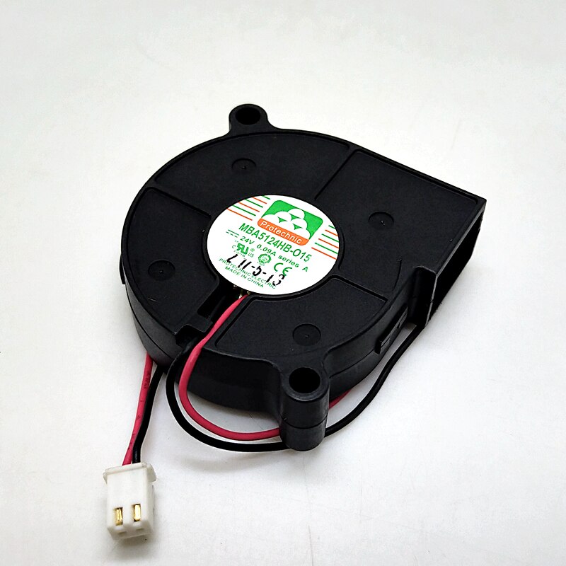 MBA5124HB-O15 Yongli 5cm 5015 double ball blower humidifier turbine cooling fan