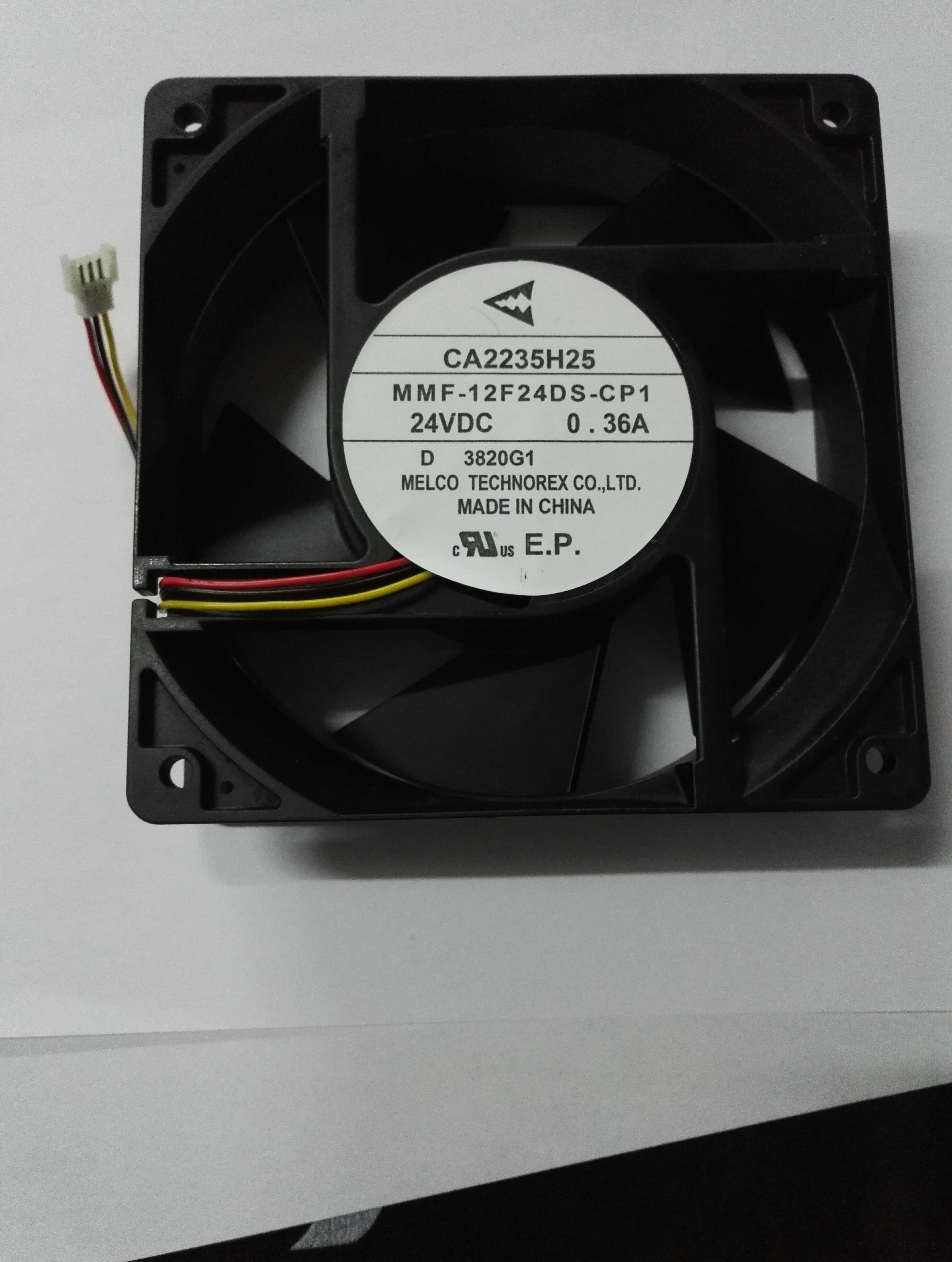 120MM 22x22x35mm 24V DC 0.36A 3-Wire Axial Cooling Fan