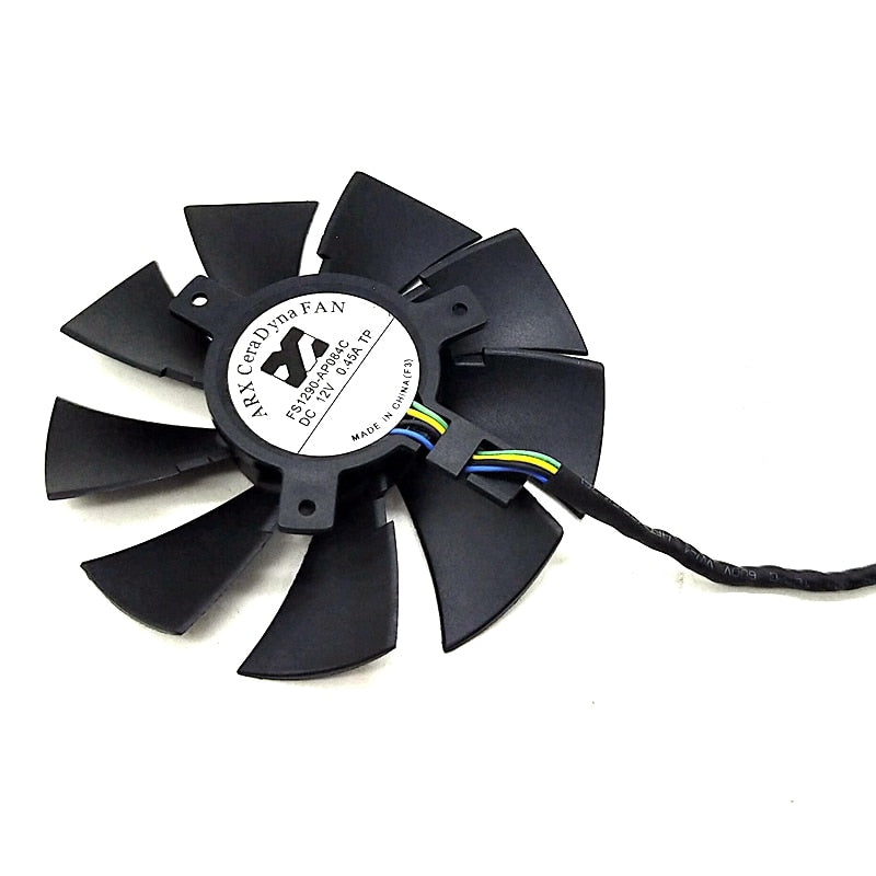 FS1290-AP084C 77x77x50mm 12V DC 4-Wire Axial Cooling Fan