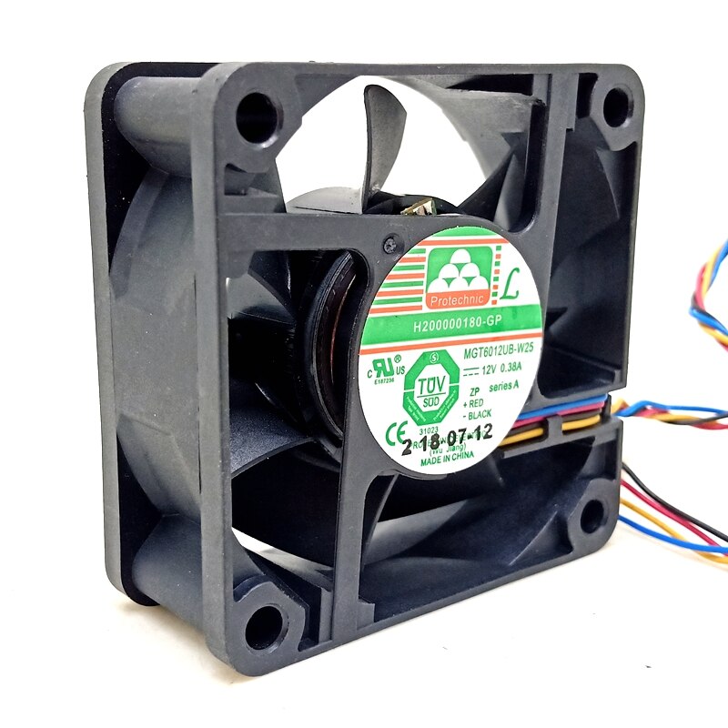 MGT6012UB-W25 60x60x25mm 12V DC Axial Cooling Fan