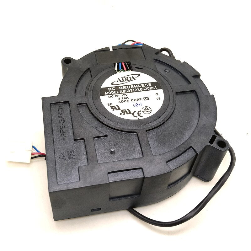 ADDA Ab09712xb330b1 97x97x33mm 12V DC Industrial Cooling Fan