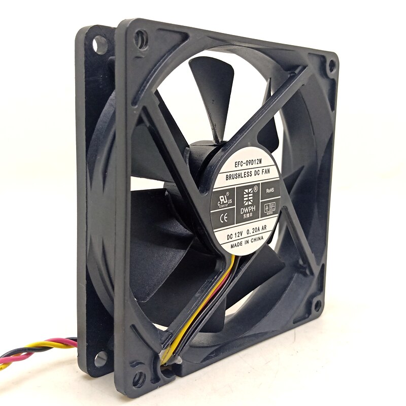 09D12M 90x90x20mm 12V DC Axial Cooling Fan