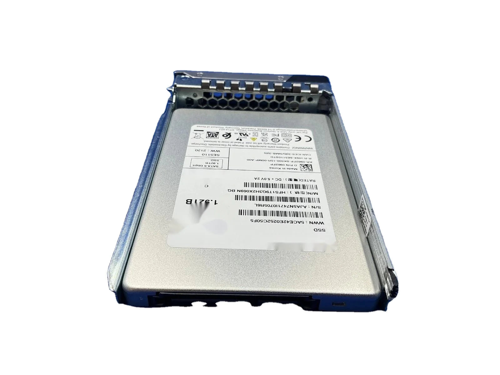 0962FP 1.92TB SATA 6Gbps Read 2.5in SSD 0962FP