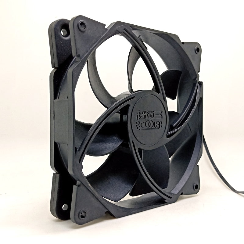 pc cooling fan 12025 computer chassis power supply CPU cooling fan 12cm fan