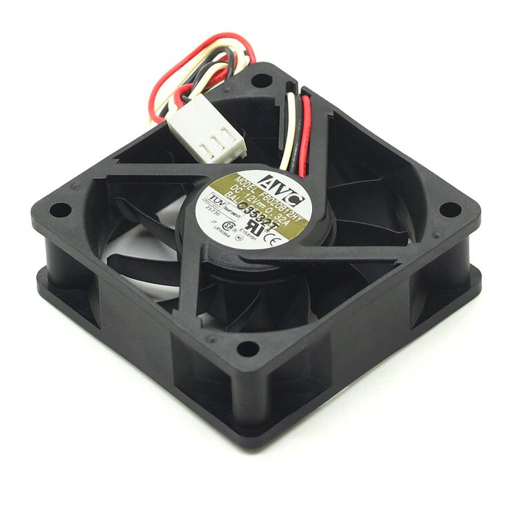 AVC F6020b12hy 60x60x20mm 12V DC Industrial Cooling Fan