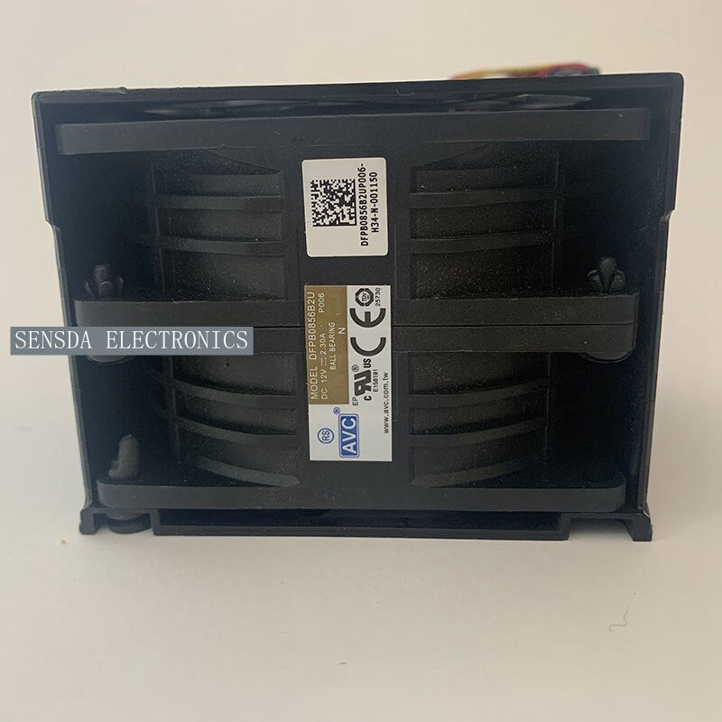 AVC DFPB0856B2U 12V DC 80x80x56mm Brushless Cooling Fan