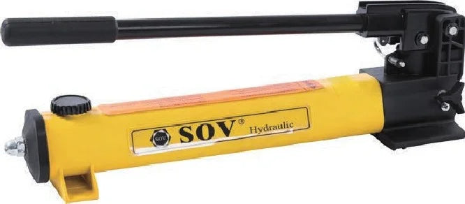 Portable 2-Speed 700Bar Hydraulic Hand Pump Customizable Single Action for Machining Applications