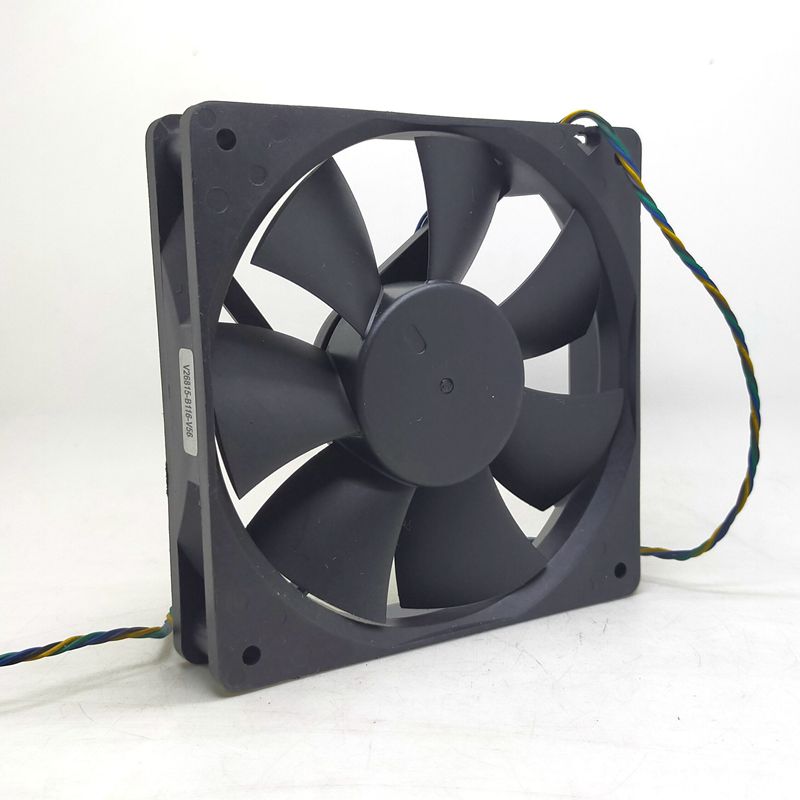 AVC DA12025B12H 120x120x25mm 12V DC 4-Wire Axial Cooling Fan