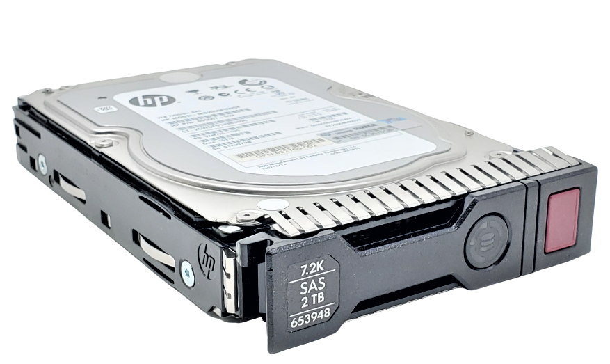 HPE 2TB 7.2K RPM 6G SAS 3.5-inch Server Hard Drive with SC Tray