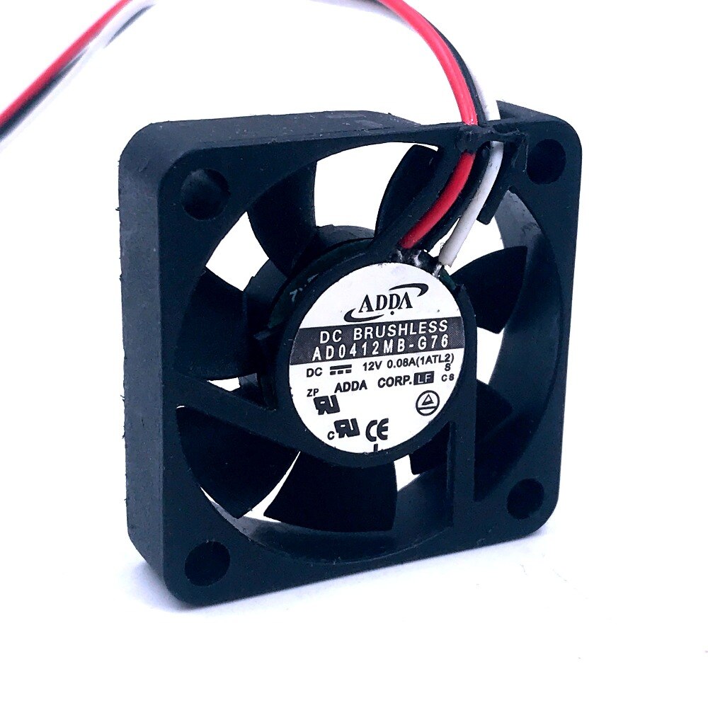 ADDA AD0412MB-G76 12V DC 0.08A Axial Cooling Fan