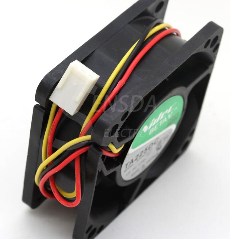 Nidec TA225DC 60x60x25mm 12V DC 0.58A Axial Cooling Fan
