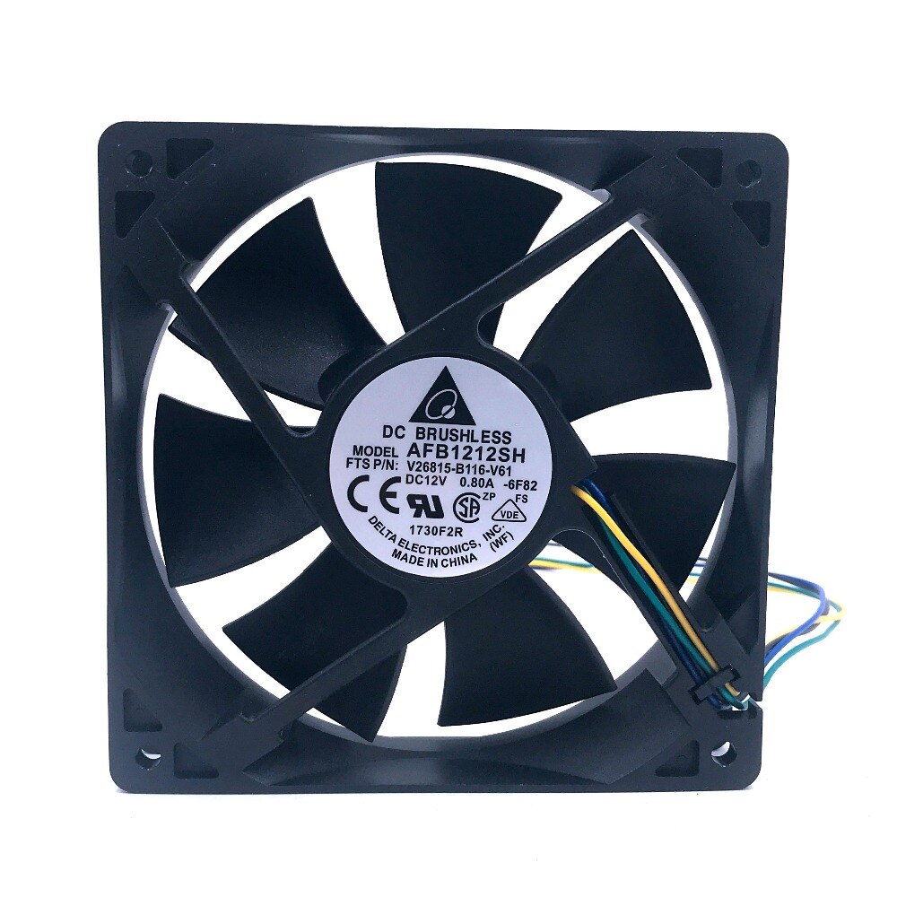 Delta AFB1212SH 120x120x25.4mm 12V DC 0.53A DC Axial Fan