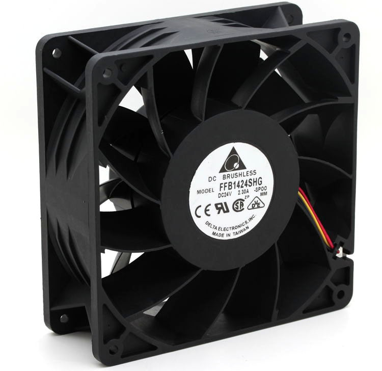 Delta FFB1424SHG 140x140x50mm 24V DC 2.30A Axial Cooling Fan