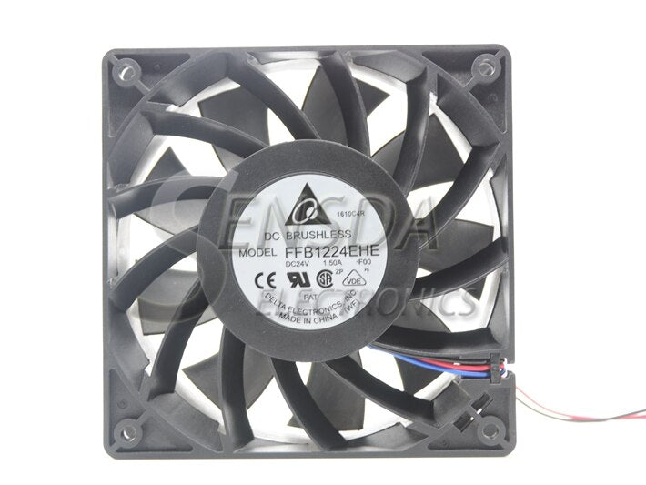 Delta FFB1224EHE-F00 120mm 24V 1.5A High Performance Server Inverter Fan