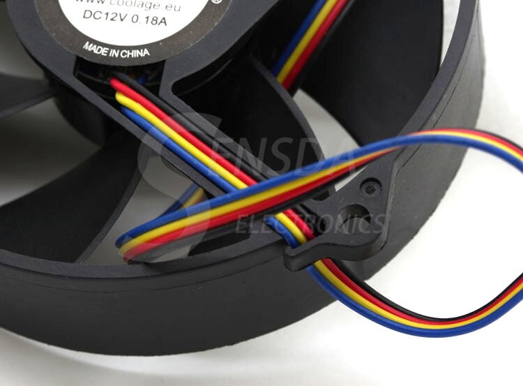 95x95x25mm 12V DC Axial Cooling Fan