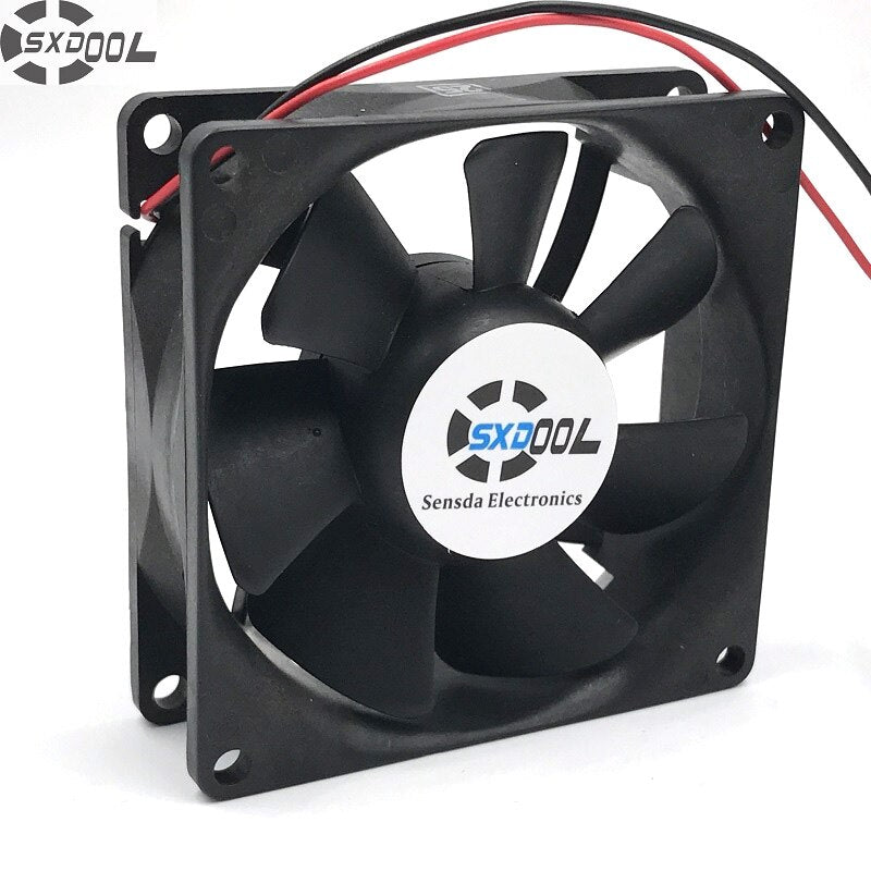SXDOOL PUDC12Z4-042 12V DC 80x80x25mm Brushless Cooling Fan