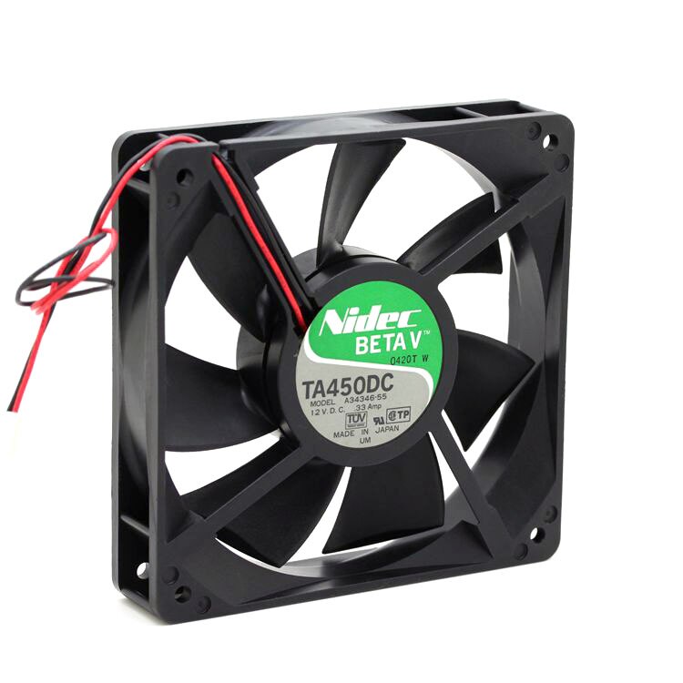 Nidec TA450DC 120x120x25mm 12V DC 0.33A Axial Cooling Fan