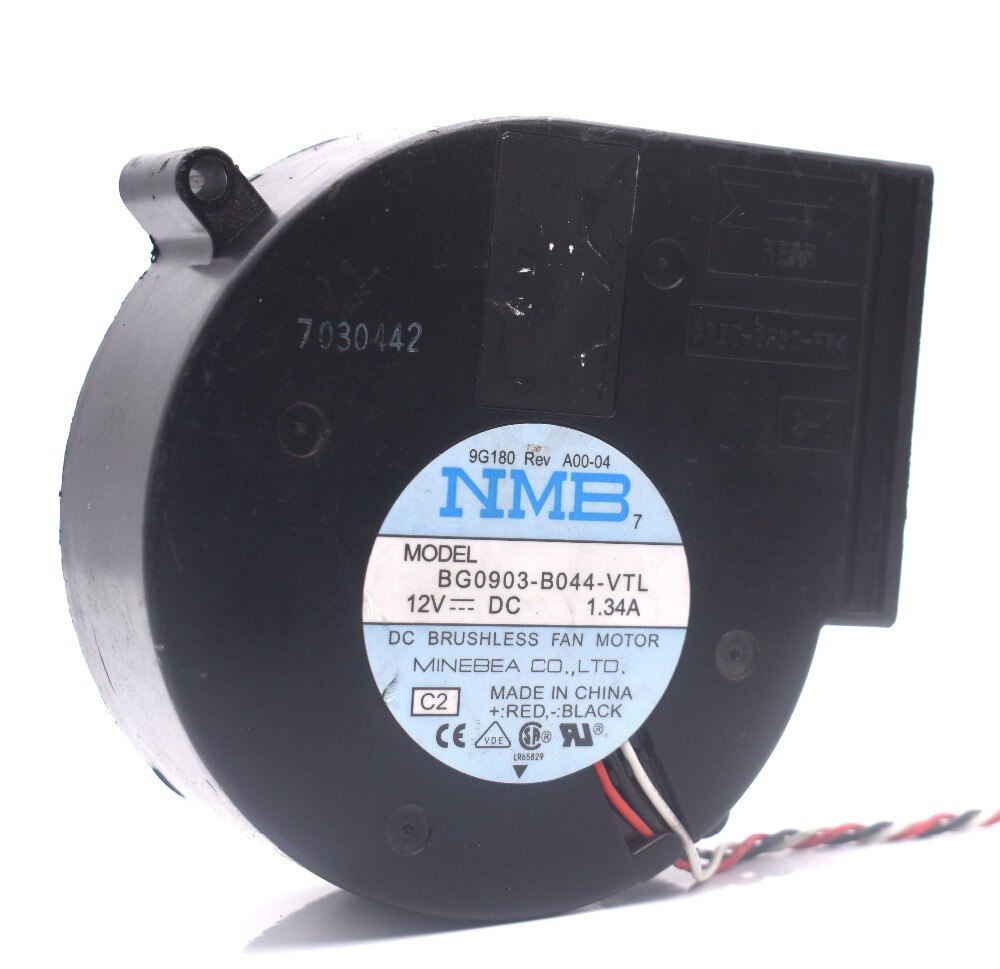 NMB BG0903-B044-VTL 97x97x33mm 12V DC 1.34A Axial Cooling Fan