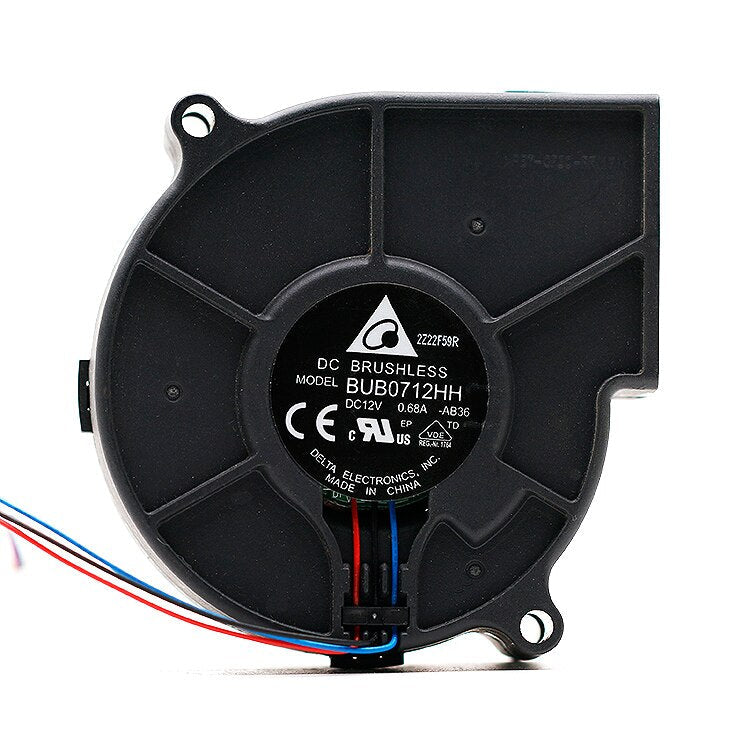 Delta BUB0712HH 75x75x30mm 12V DC 0.68A Axial Cooling Fan