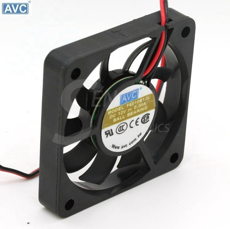 AVC F6010B12L 12V DC 0.08A Axial Cooling Fan