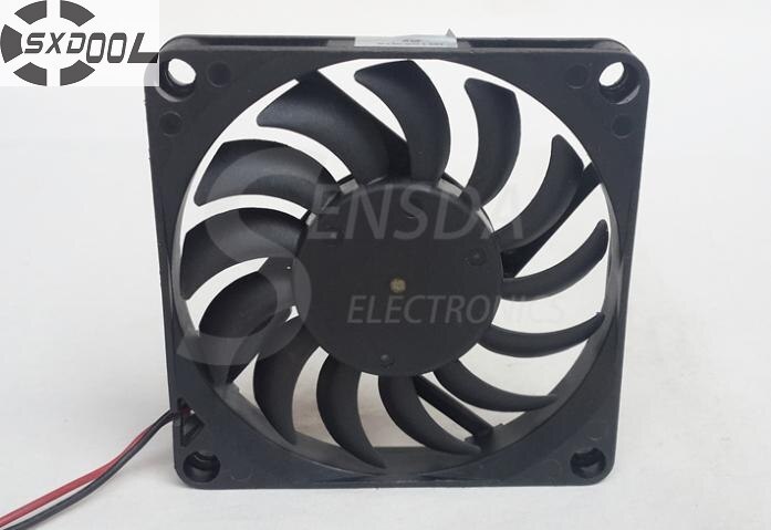 Y.S.Tech FD127010LB 12V DC 70x70x15mm Brushless Cooling Fan