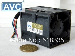 AVC DB04048B12U 40x40x48mm 12V DC 1.14A Axial Cooling Fan