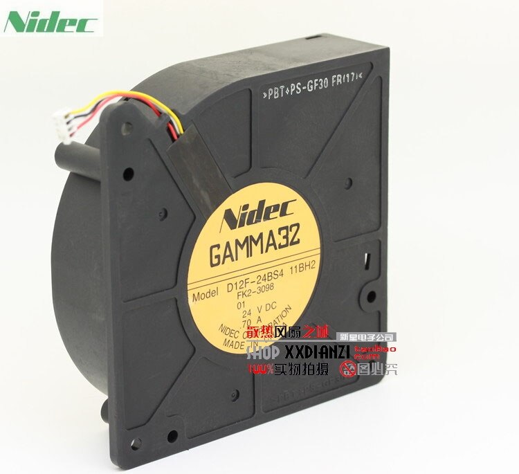Nidec GAMMA32 120x120x32mm 24V DC 0.70A Axial Cooling Fan