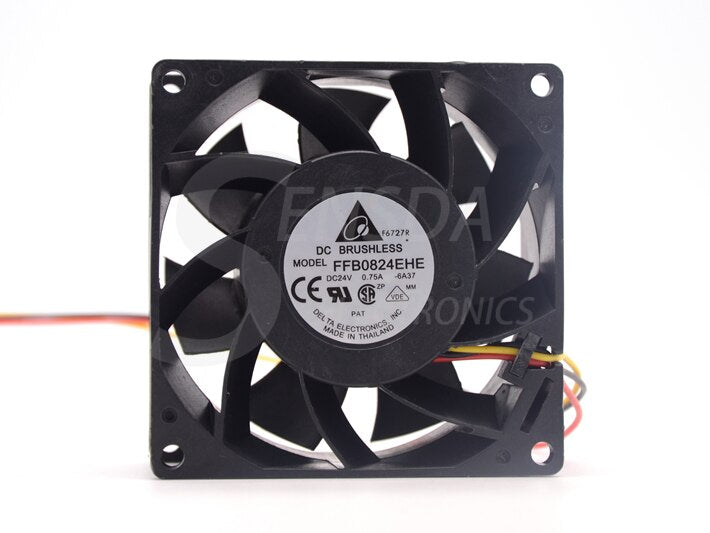 Delta FFB0824EHE 80x80x38mm 24V DC Axial Cooling Fan